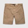 Andrew Stretch Twill Short - Chinchilla