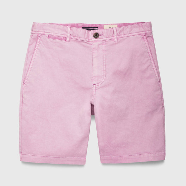 Andrew 8" Stretch Twill Short - Pink Lavender