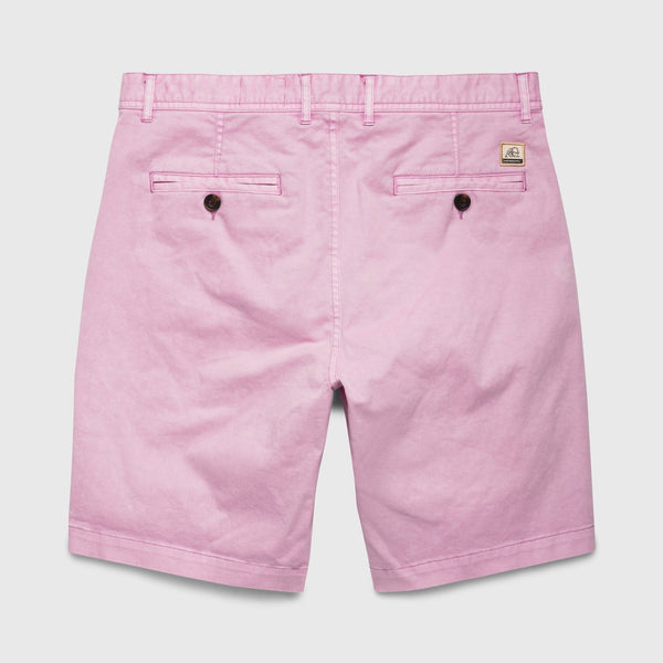 Andrew 8" Stretch Twill Short - Pink Lavender