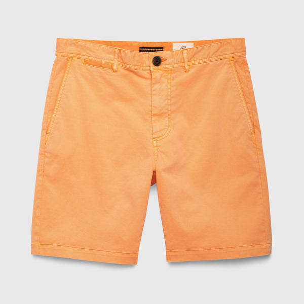 Andrew 8" Stretch Twill Short - Salmon Buff