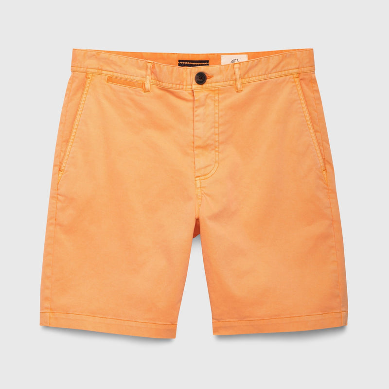 Andrew Stretch Twill Short - Salmon Buff