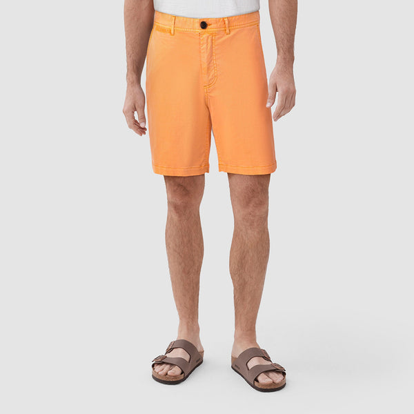 Andrew Stretch Twill Short - Salmon Buff