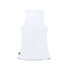 Becky Racer Tank - White