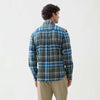 Brian Flannel Plaid Shirt - Green Heather Plaid