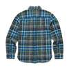 Brian Flannel Plaid Shirt - Green Heather Plaid