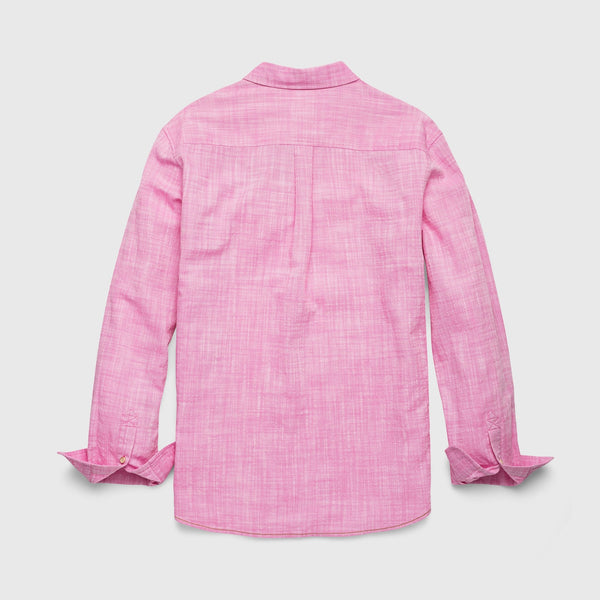 Brian Slub Shirt - Pink Fiji