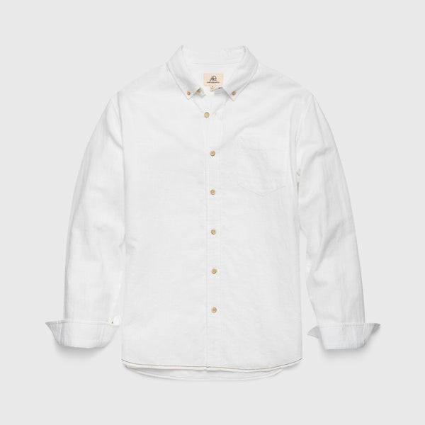 Brian Slub Shirt - White