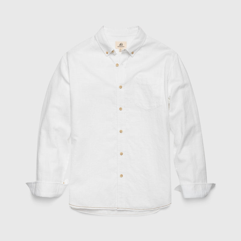 Brian Slub Shirt - White