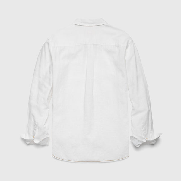 Brian Slub Shirt - White