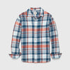 Brian Twill Plaid Shirt - Blue Combo