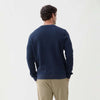 Butch Waffle Thermal Crewneck – Navy Heather