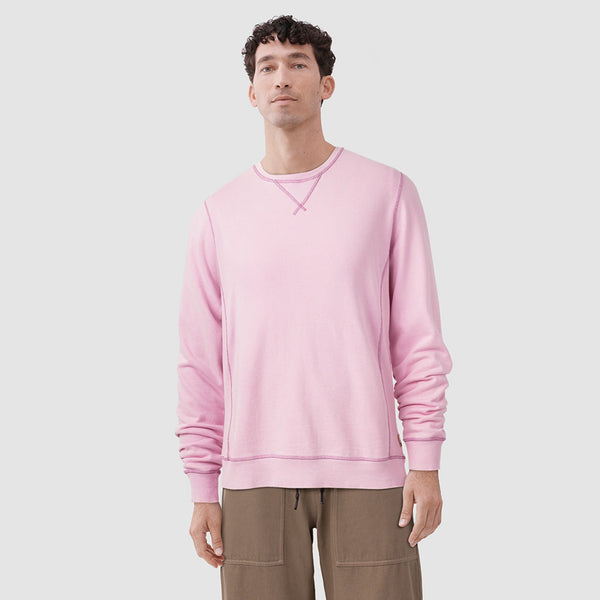 Butch Washed Crewneck - Pink Lavender