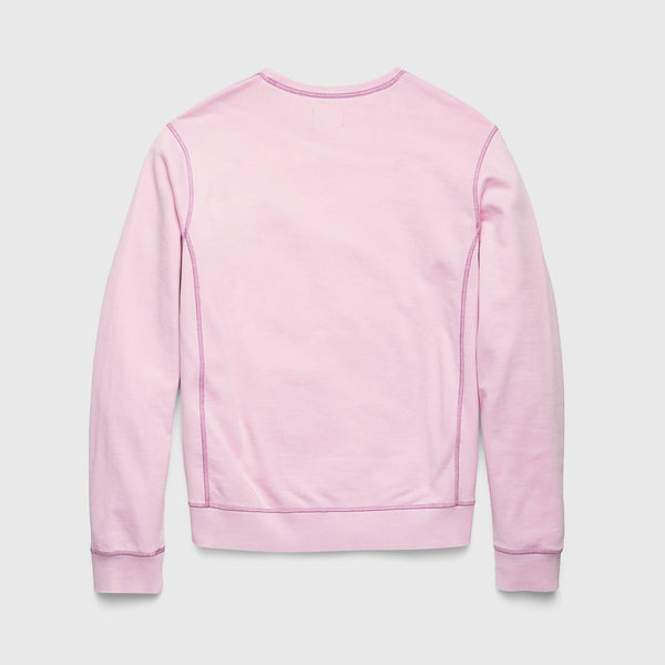 Butch Washed Crewneck - Pink Lavender