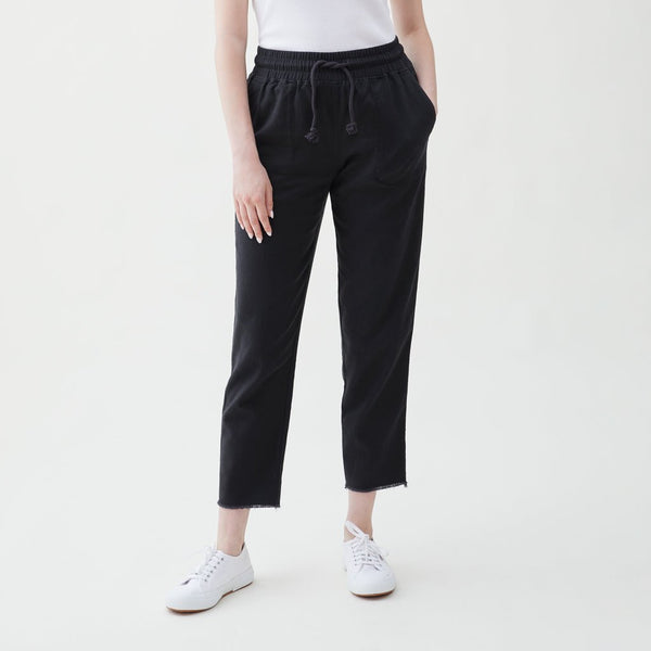 Cali Washed Twill Pant - Charcoal Heather