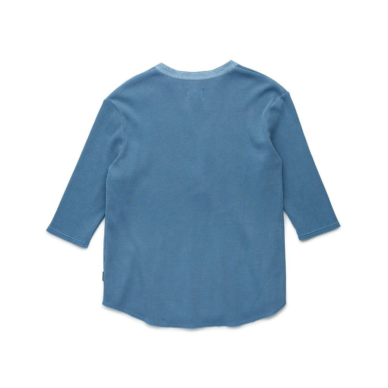 Cathy Thermal Popover - Copen Blue