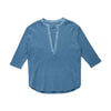 Cathy Thermal Popover - Copen Blue