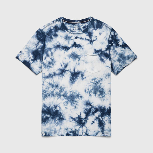 Chris Tyedye Tee - Indigo