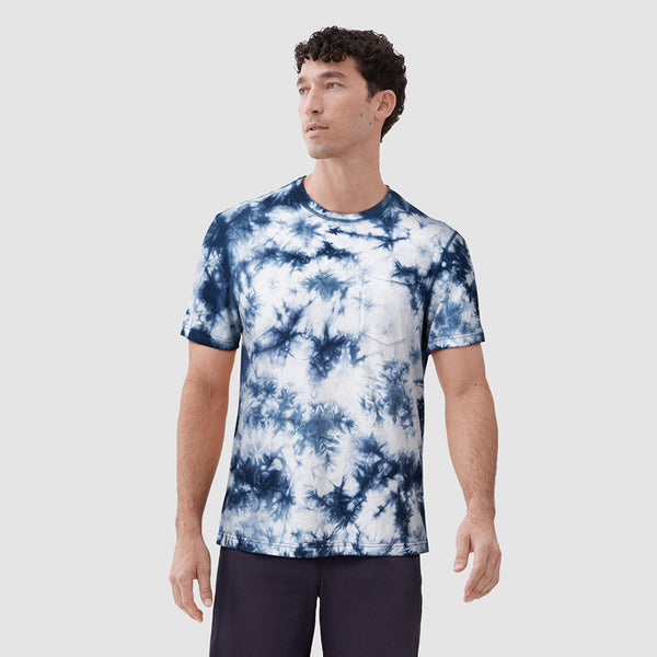 Chris Tyedye Tee - Indigo