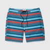 Duke Stripe Boardshort - Orange Stripe