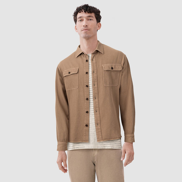 Dylan Beach Utility Shirt - Olive Overland Trek