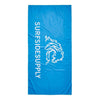 Beach TowelsMensHula Girl Towel - Blue Green