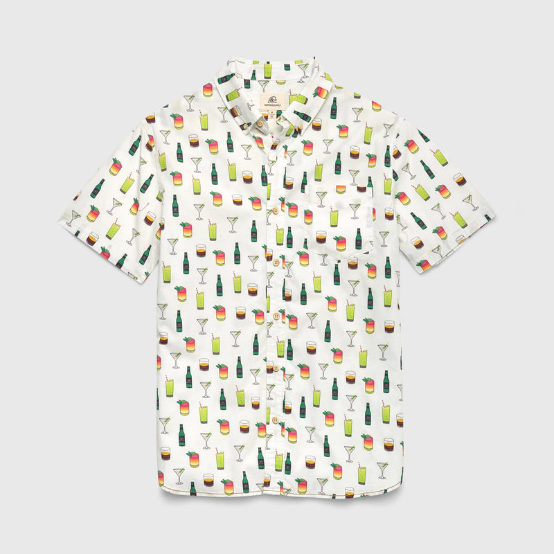 Joey Cocktail Shirt - Bright White