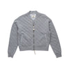 Kara Quilted Zip Jacket - Grey Monument