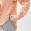 Kavya Side Zip Hoodie - Sienna Orange