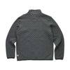 Ken Quilted Fleece Mock – Charcoal Heather