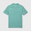 Michael Stripe Polo - Eden Green Heather