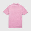 Michael Stripe Polo - Pink Heather