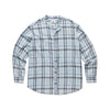 Molly Notch Collar Plaid Shirt - Surf Spray Multi