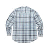 Molly Notch Collar Plaid Shirt - Surf Spray Multi