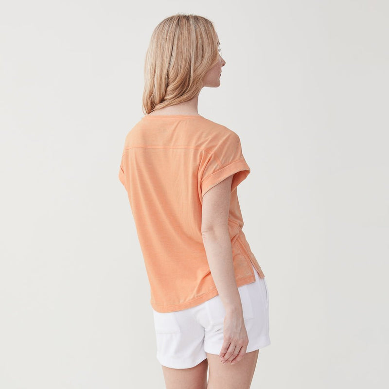 Naomi Burnout Tee - Mellon