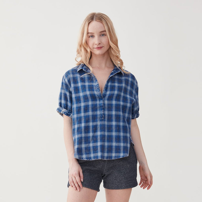 #color_Indigo Plaid