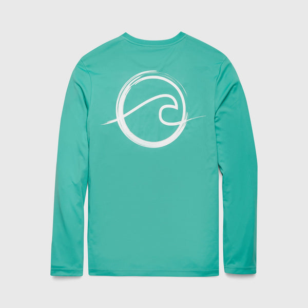 Reef UPF 50 Quick Dry Tee - Green Water