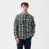 Rex Heavy Twill Plaid Shirt- Duffle Bag Plaid