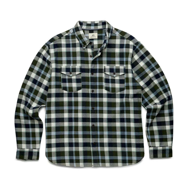 Rex Heavy Twill Plaid Shirt- Duffle Bag Plaid