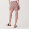 Scarlet Patchwork Print Boardshort - Orange