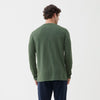 Sean Ultra Soft Henley - Green Heather