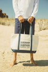 ACCESSORIESMensSurfrider Canvas Beach Bag - Natural