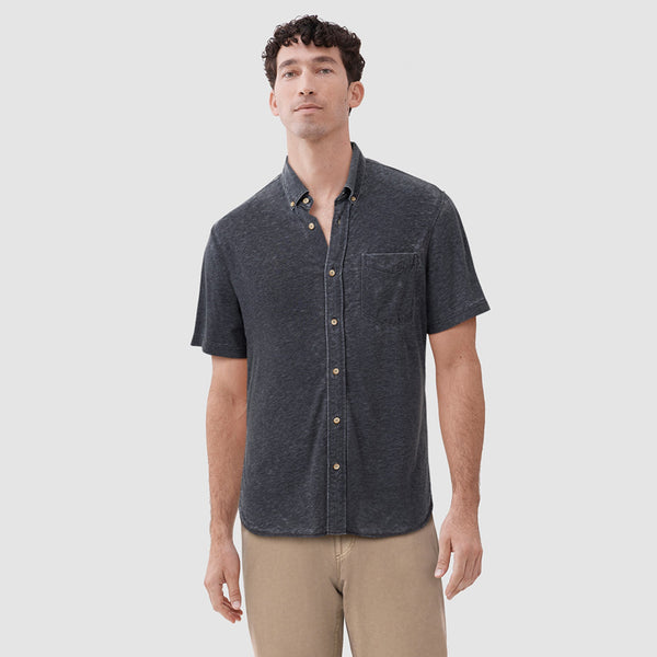 Tony Burnout Shirt - Navy