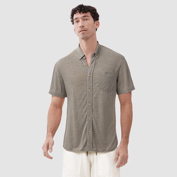 Tony Burnout Shirt - Seagrass