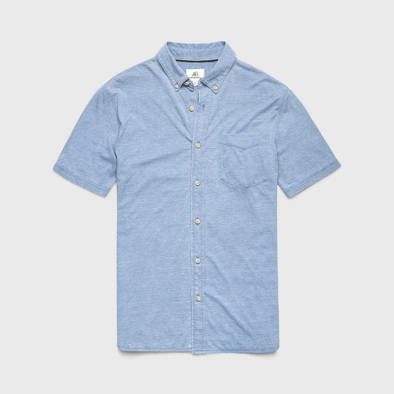 Tony Burnout Shirt - Stellar Blue